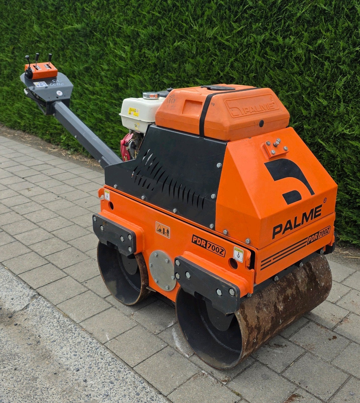 Duo trilwals honda benzine, Ophalen