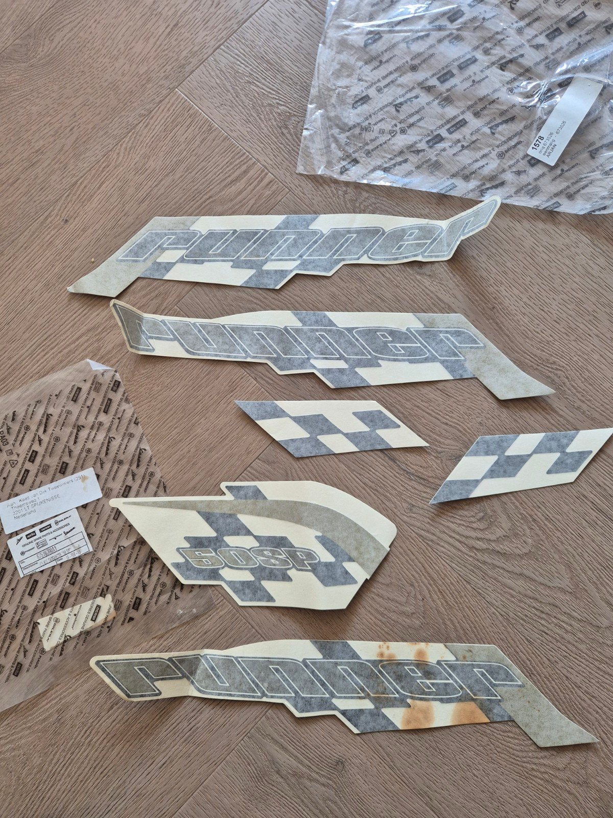 gilera runner stickerset NOS, Ophalen of Verzenden