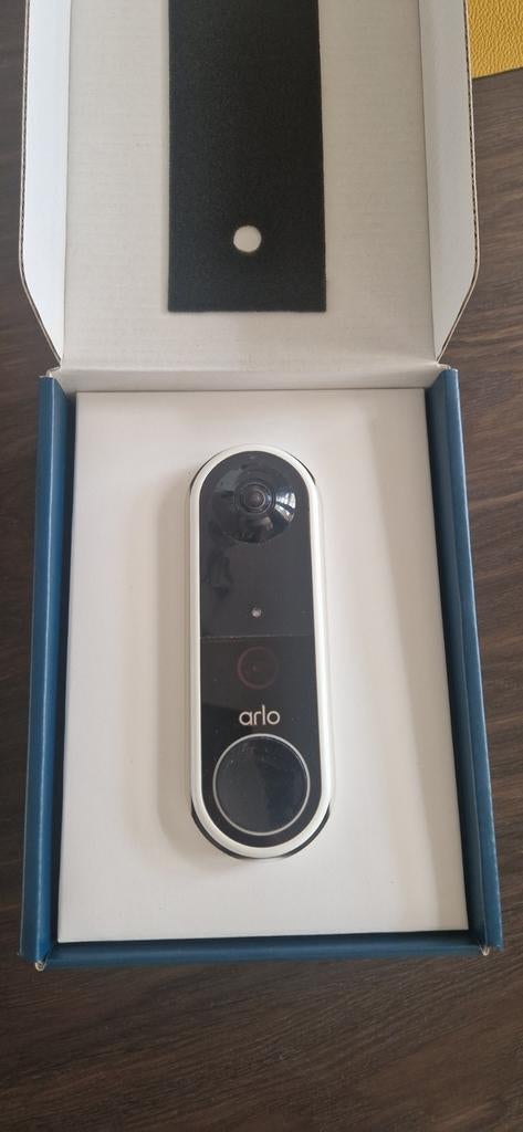 Arlo videodeurbel – draadloos/bedraad, compleet in doos, Huis en Inrichting, Deurbellen, Ophalen of Verzenden