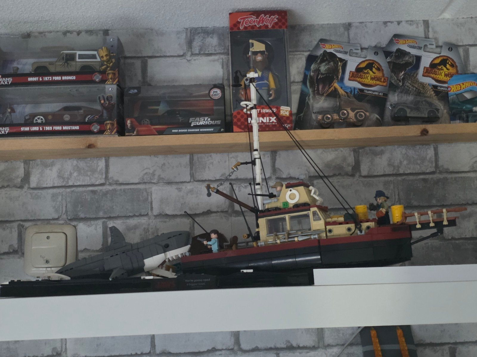 Mooi lego stuk van Jaws (geen echt lego maar prescies hetzel, Ophalen of Verzenden