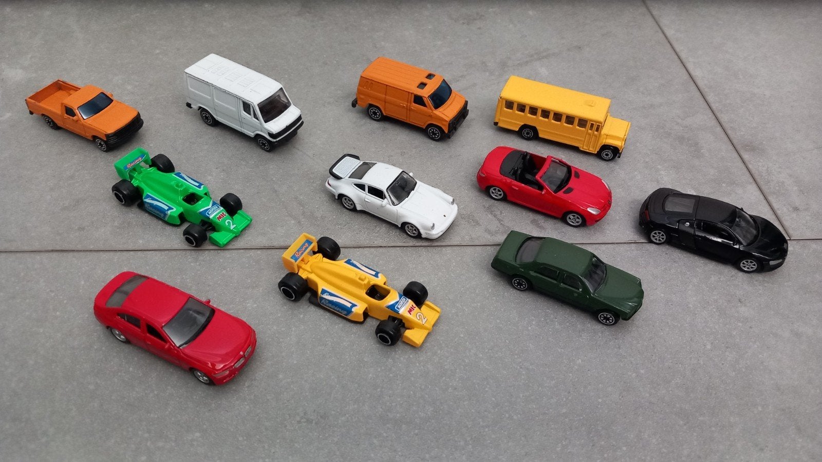 Metalen speelgoed auto's  alles in 1 koop!, Ophalen of Verzenden