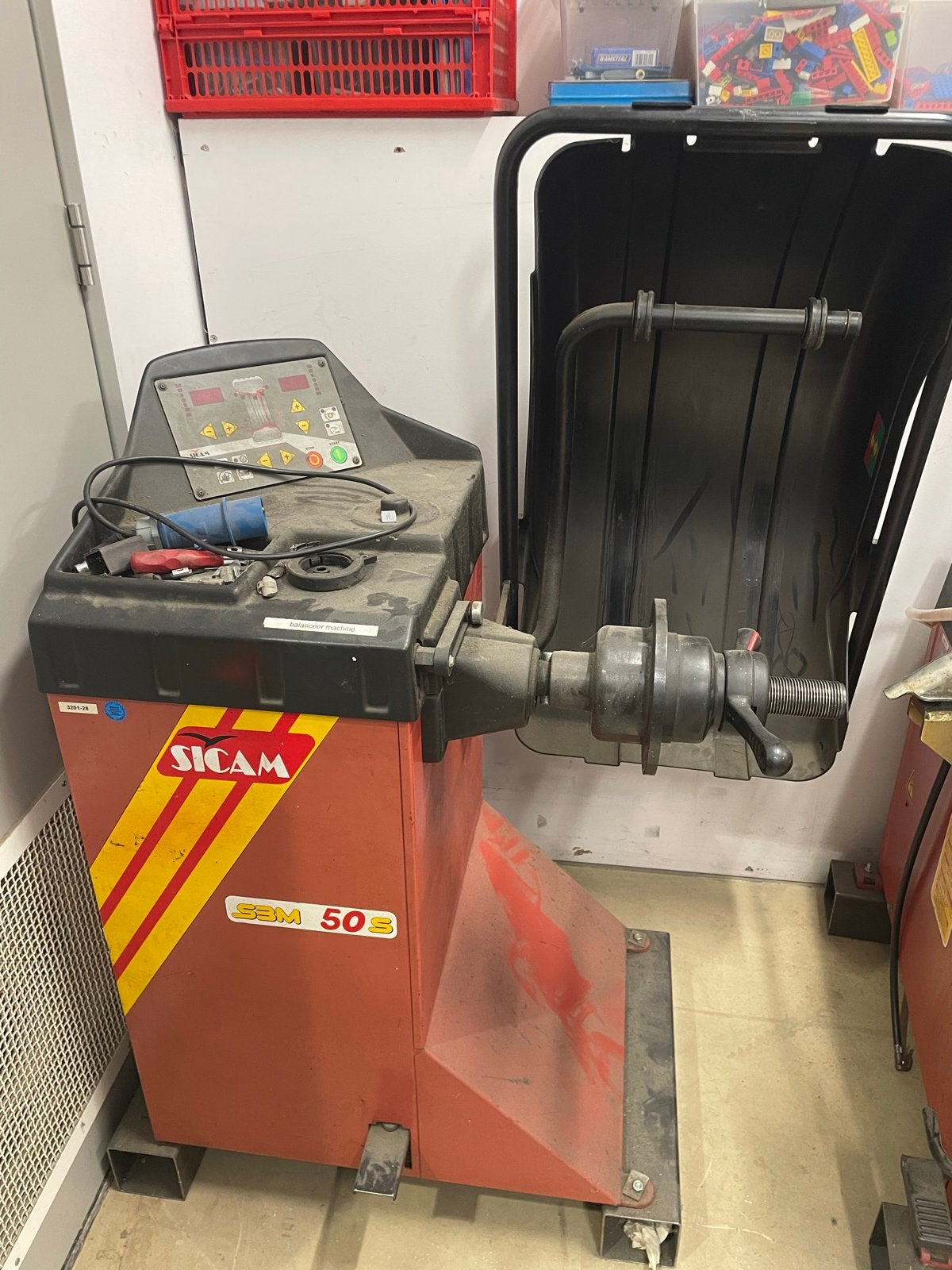 Balanceerapparaat Sicom SBM 50S, Ophalen, Gebruikt