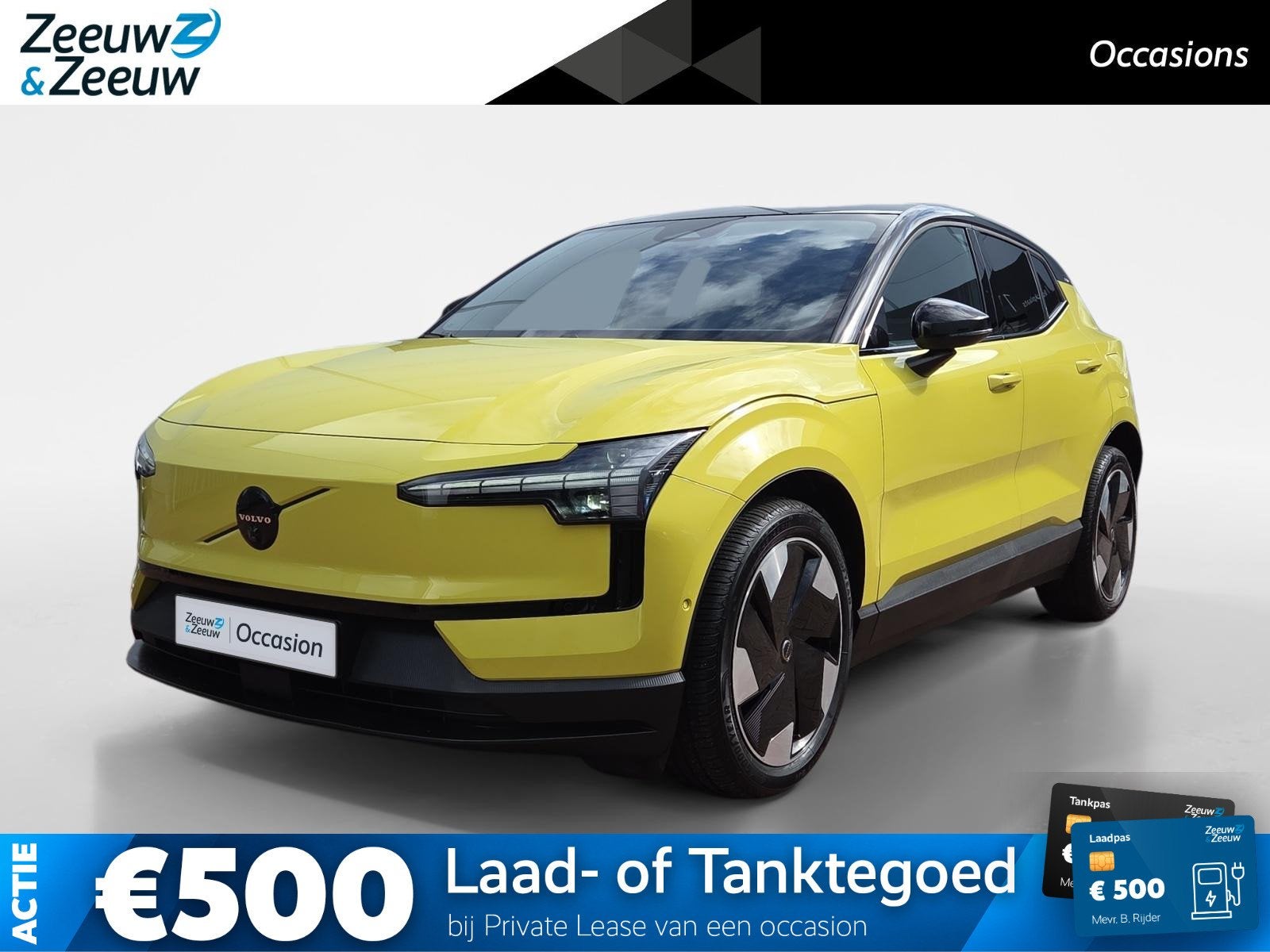 Volvo EX30 Single Motor Extended Range Ultra 69 kWh | Zeer c, Auto's, 12 maanden, Achterwielaandrijving, Gebruikt, Leder en Stof