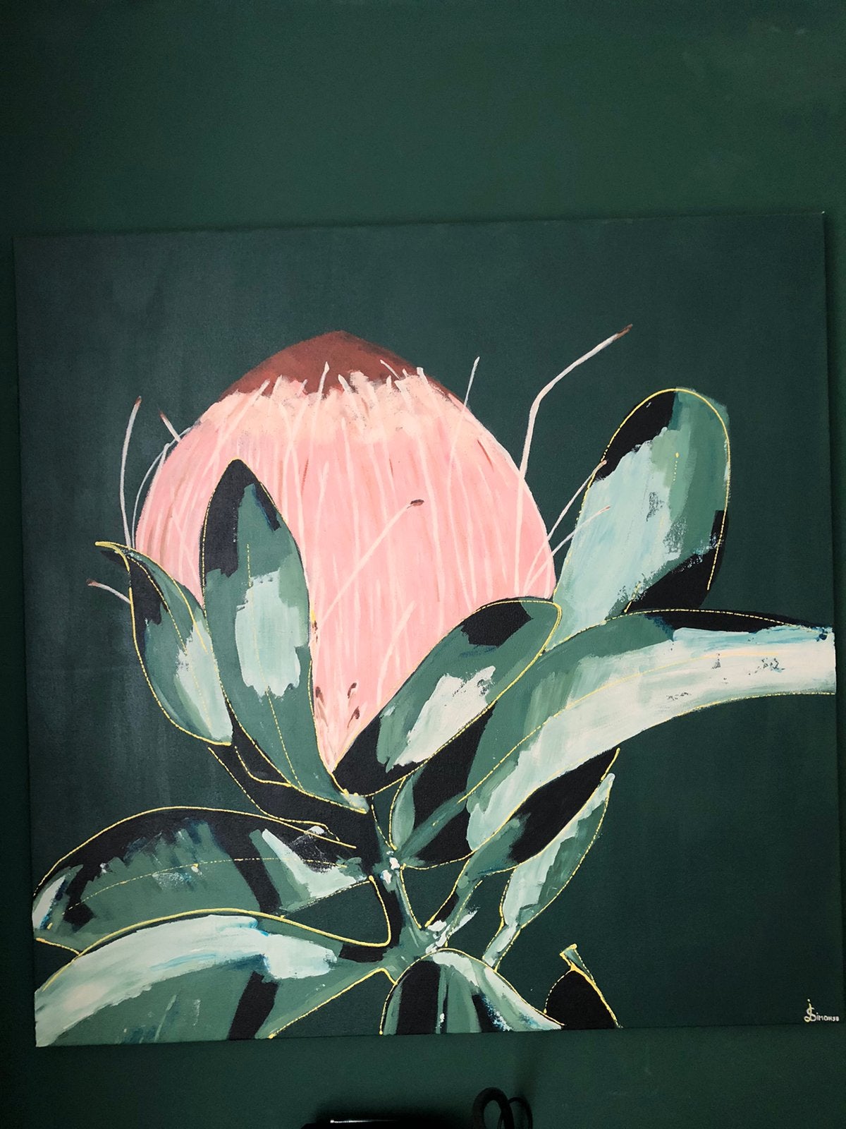 Schilderij geverfd, Ophalen, Gebruikt, Schilderij