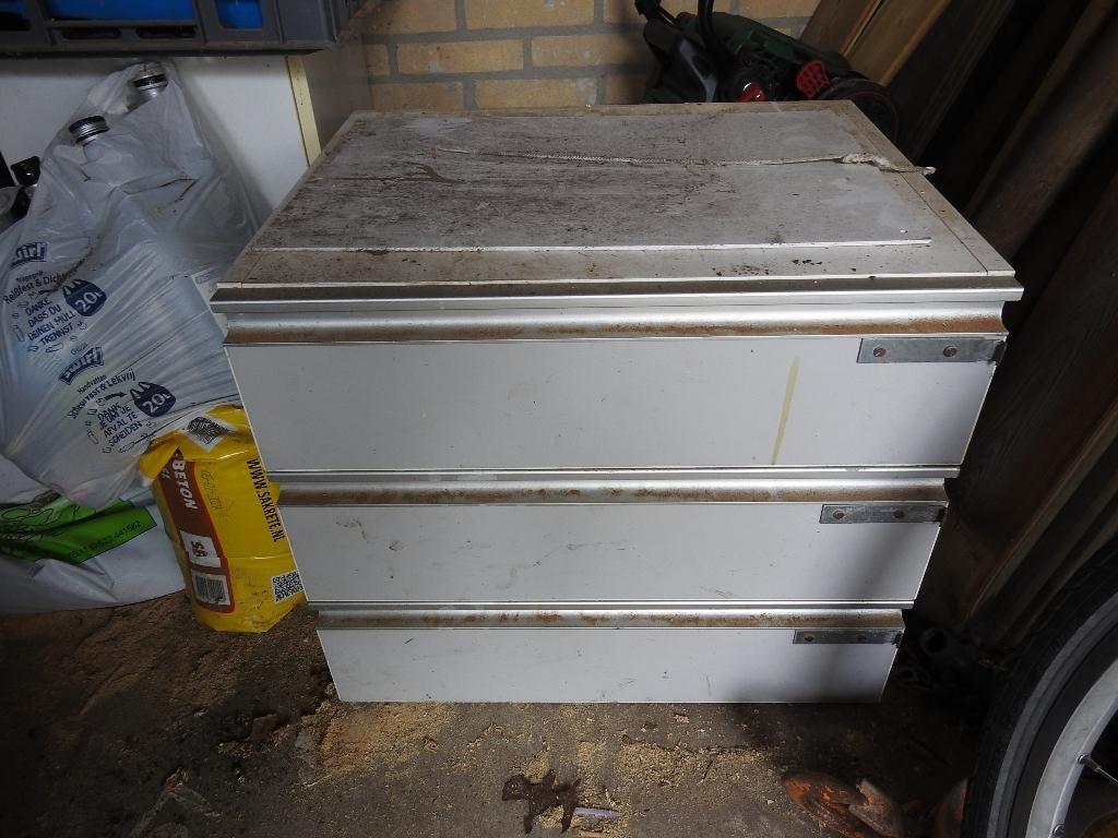ladenkast, Huis en Inrichting, Ophalen, Gebruikt, 50 tot 100 cm, 3 of 4 laden