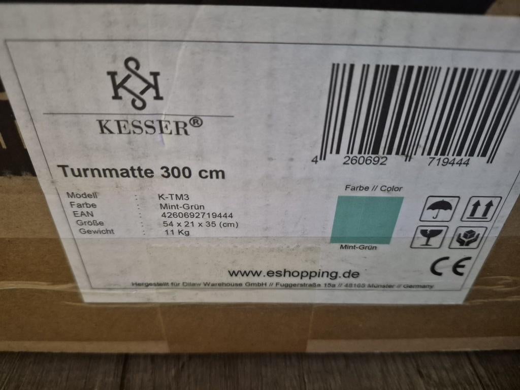 Gloednieuwe Kesser turnmat te koop, Materiaal, Nieuw, Maat 36 t/m 42, Ophalen of Verzenden