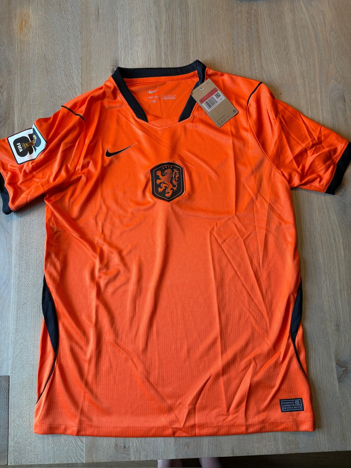 Nieuw WK shirt Nederlands Elftal Oranje Maat L Nederland, Ophalen of Verzenden, Nieuw, Maat 52/54 (L), Voetbal