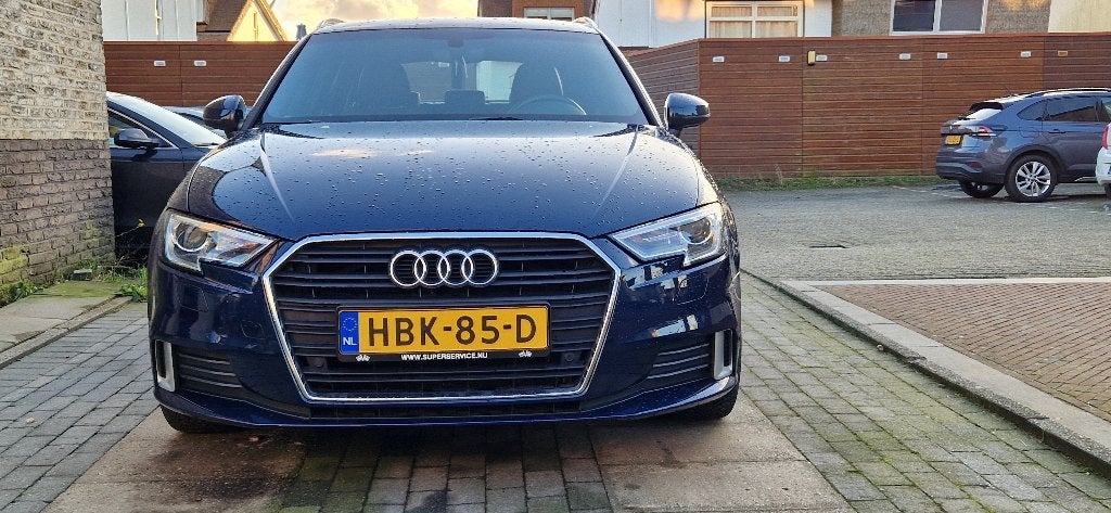 Audi A3 Sportback1.4TFSI 30 G-tronS Line/CNG 81KW110 PK SB, Euro 6, 4 cilinders, CNG (Aardgas), Blauw