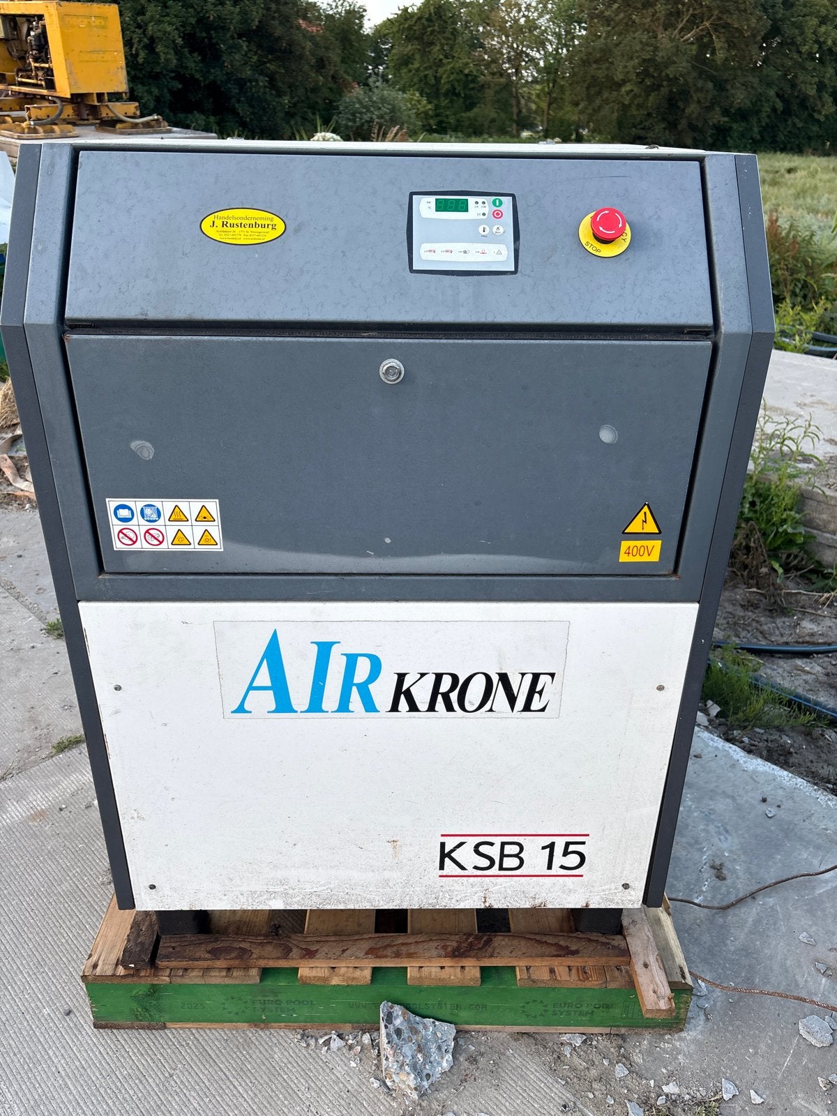 AirKrone KSB 15 Compressor - Gardner Denver (2018), Gebruikt, 10 bar of meer, Ophalen of Verzenden, 200 tot 400 liter/min