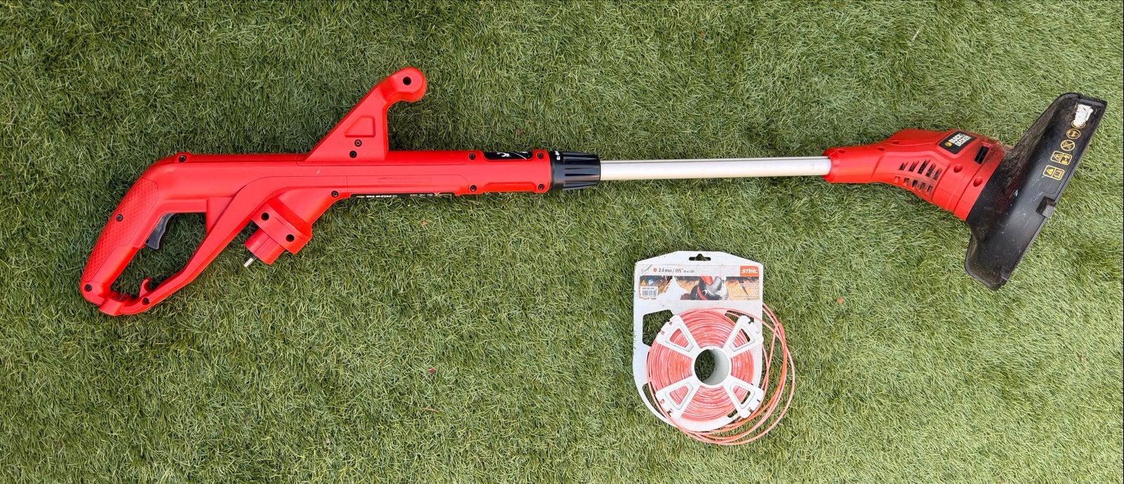 Black & Decker grastrimmer met extra draad, Ophalen, Gebruikt, 30 tot 50 cm, Elektrisch