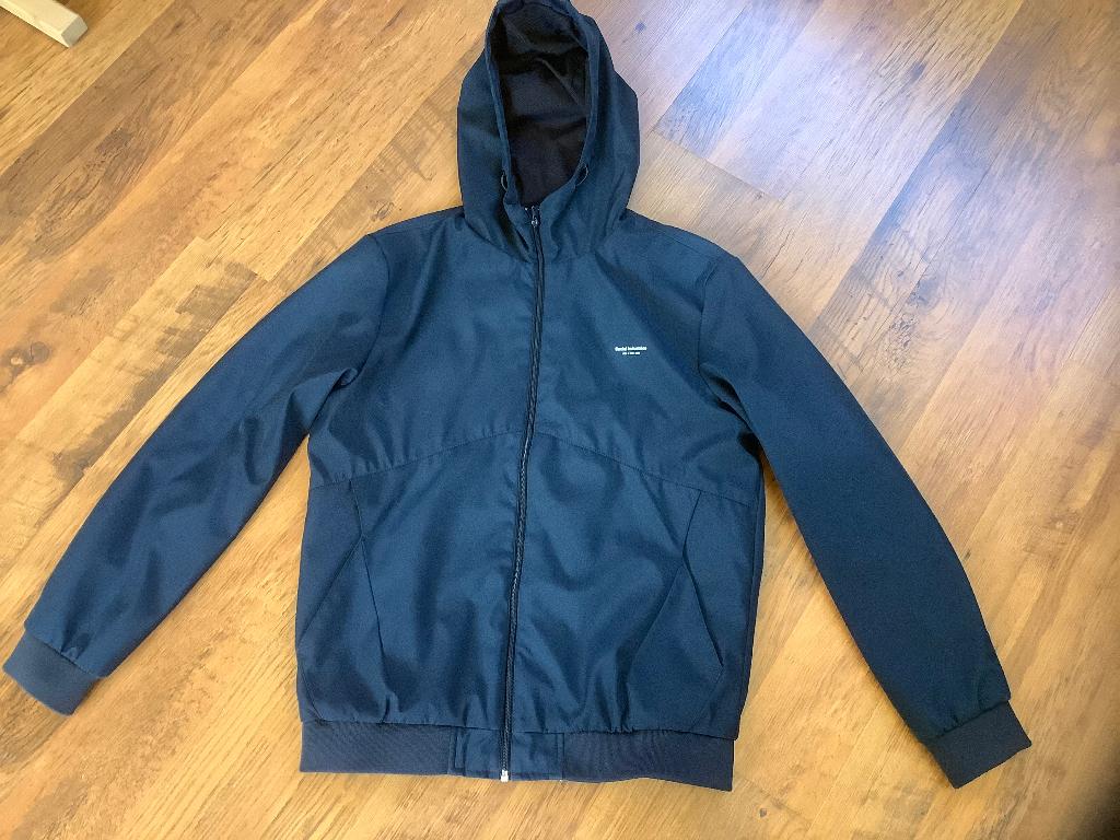 Herenjas, Kleding | Heren, Jassen | Zomer, Zo goed als nieuw, Maat 48/50 (M), Blauw, Ophalen of Verzenden