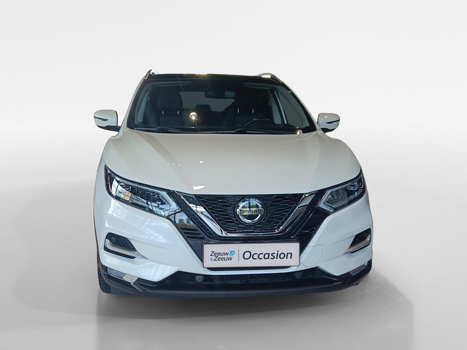Nissan Qashqai 1.3 DIG-T Premium Edition | Nappa lederen bek, Auto's, Gebruikt, Wit, Bedrijf, Qashqai