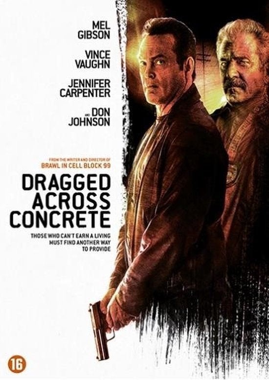 dvd Dragged Across Concrete (Mel Gibson, Vince Vaughn), Engels, Vanaf 16 jaar, Nederlands, Actiethriller