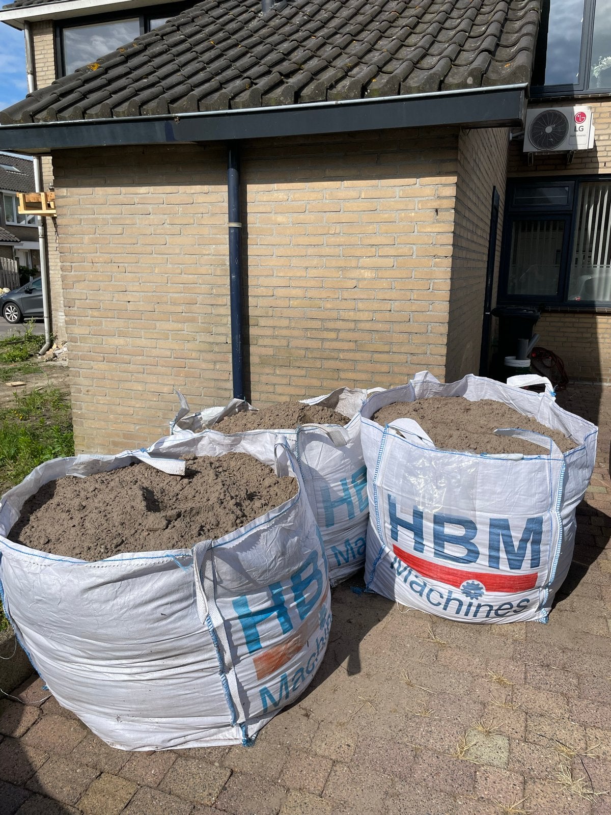 Zwarte grond 9 m3, Tuin en Terras, Zand, Ophalen, Gebruikt, Overige typen