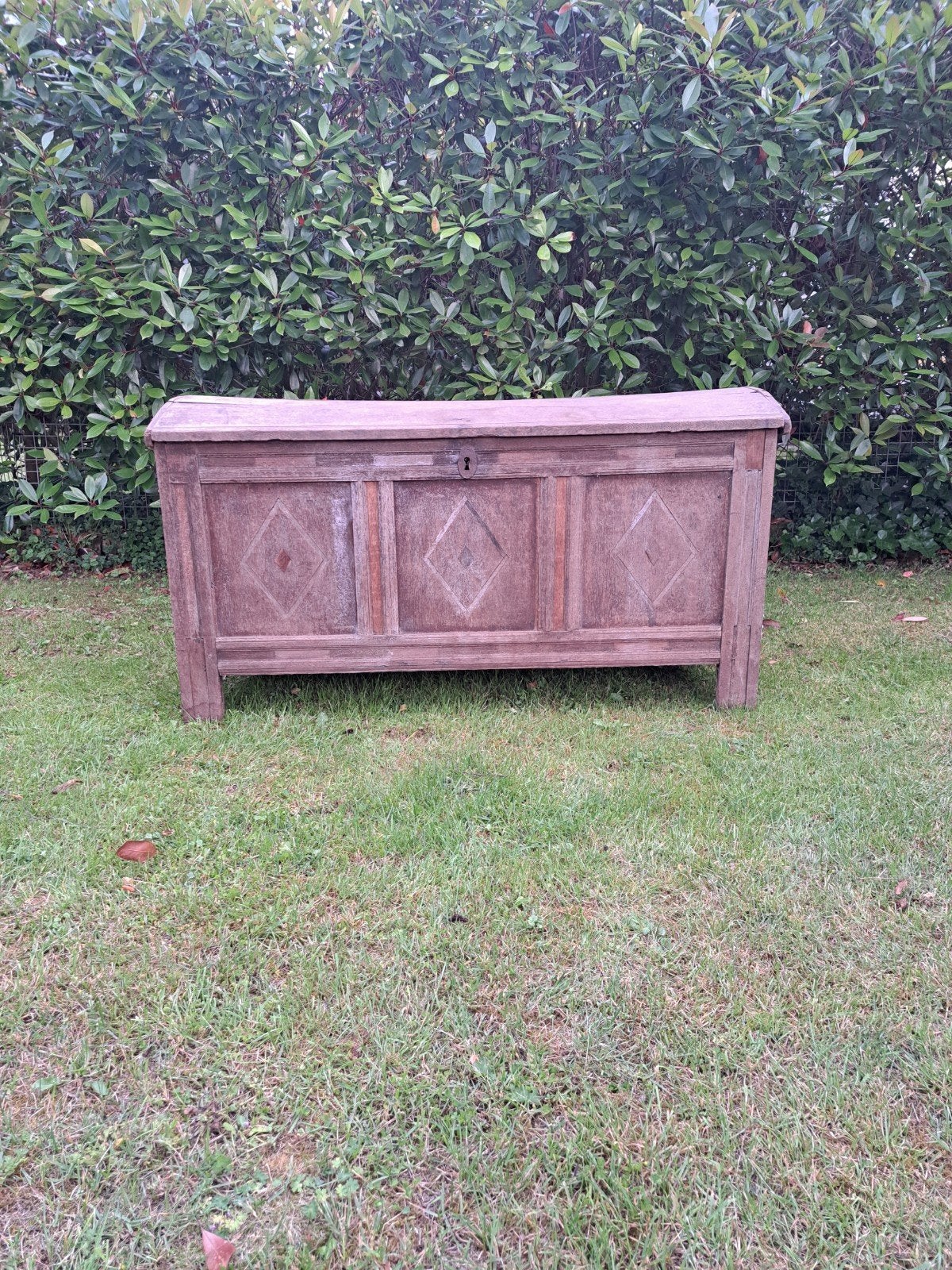 Brocante dekenkist, Ophalen