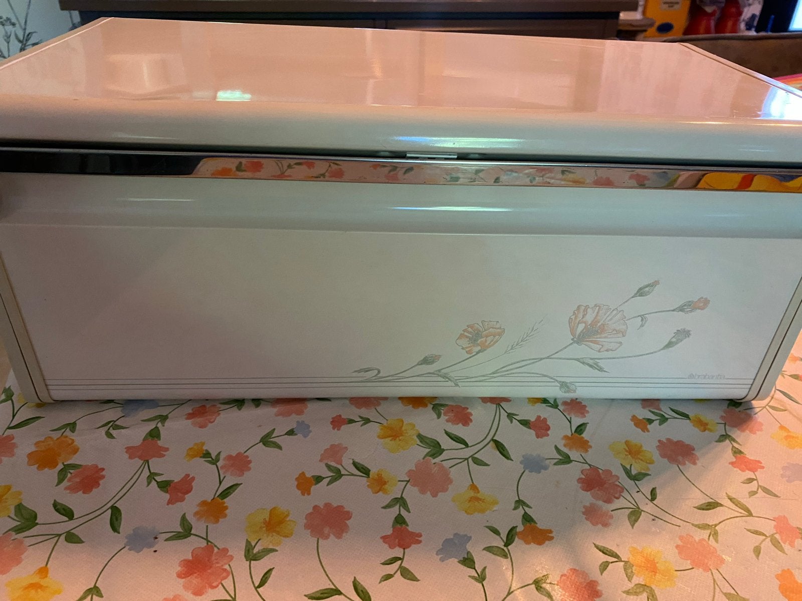 Brabantia Broodtrommel Jaren '80/'90 - Vintage Design, Ophalen, Gebruikt, Metaal, Brabantia