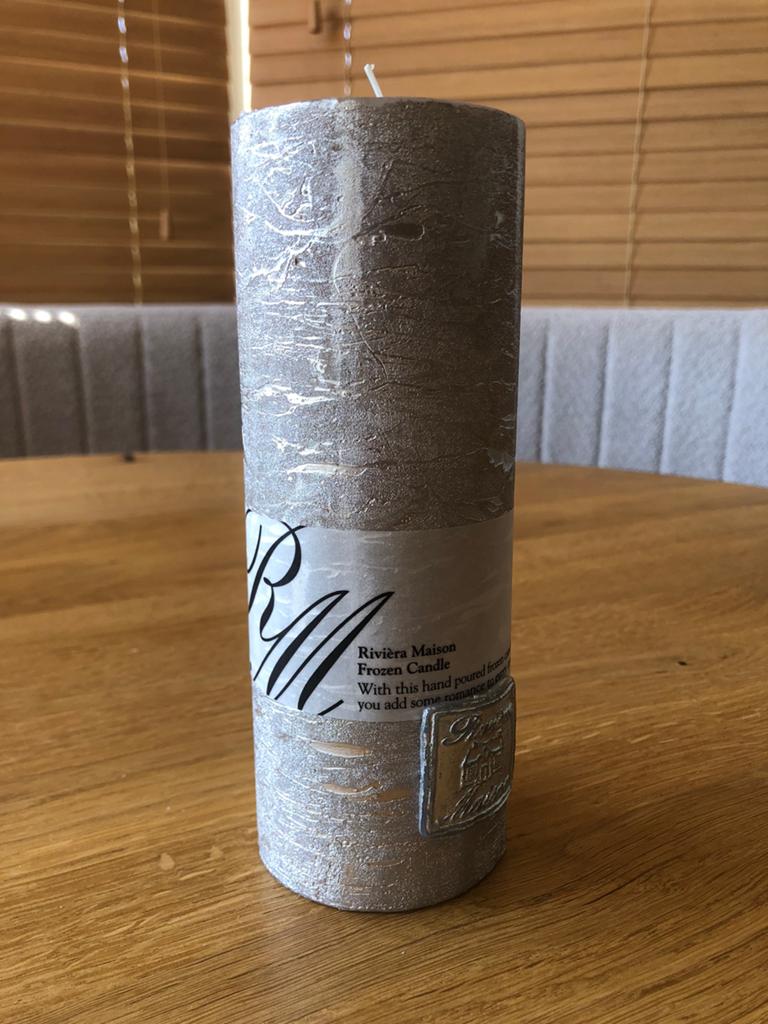 Riviera Maison kaars, Ophalen of Verzenden, Nieuw, Overige materialen, Minder dan 25 cm
