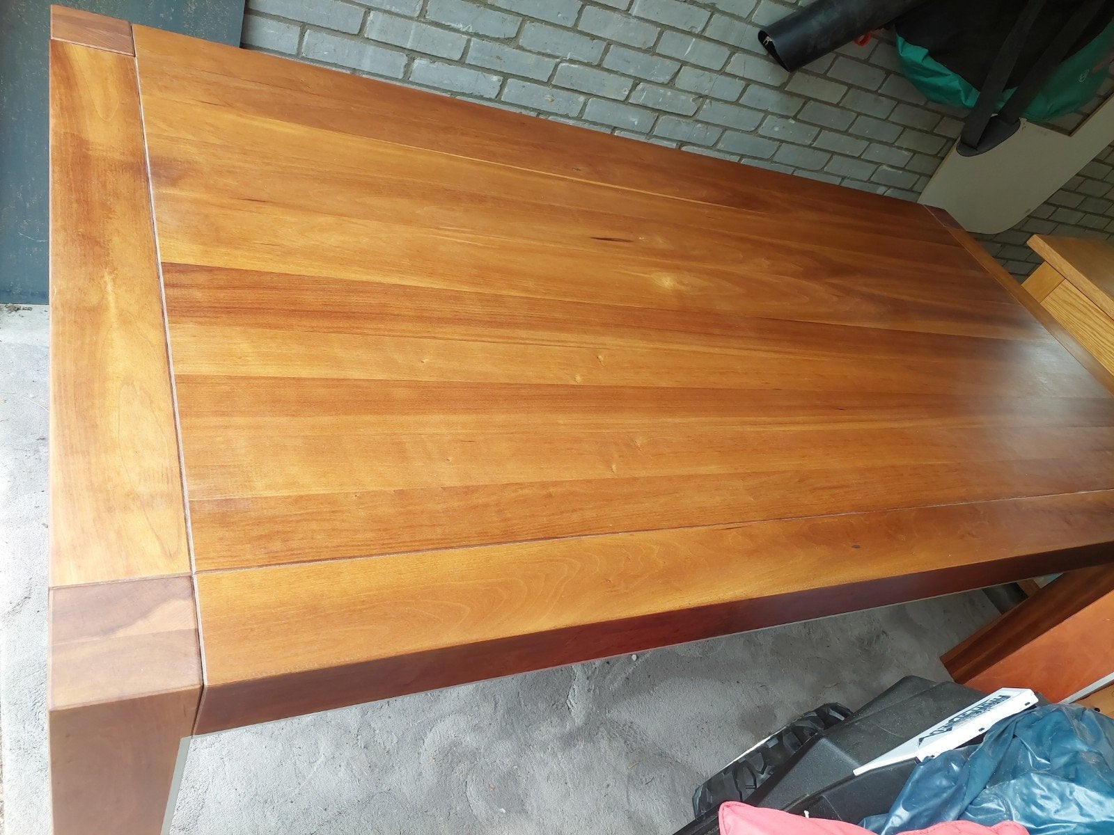 Kersenhouten Eettafel Hans Daalder Roots 200 x 100 x 74cm, Ophalen, Gebruikt, 100 tot 150 cm, Vijf personen of meer