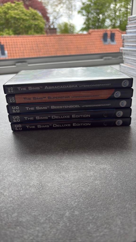 2x Sims + 3 uitbreidingen, Ophalen, 1 speler, Zo goed als nieuw, Vanaf 12 jaar