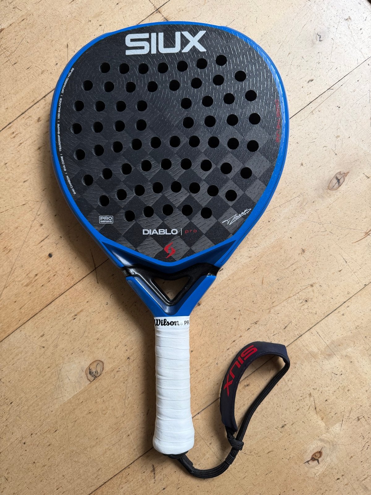 SIUX Diablo Pro 2026 Padelracket - Royal Blue, Ophalen of Verzenden, Gebruikt