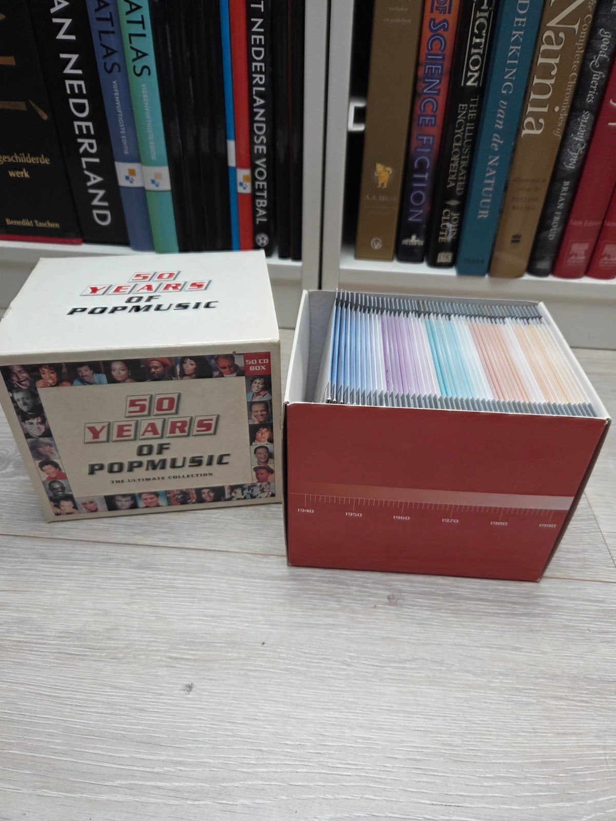 50cd box - 50 years of popmusic - The Ultimate Collection, Ophalen of Verzenden, Zo goed als nieuw