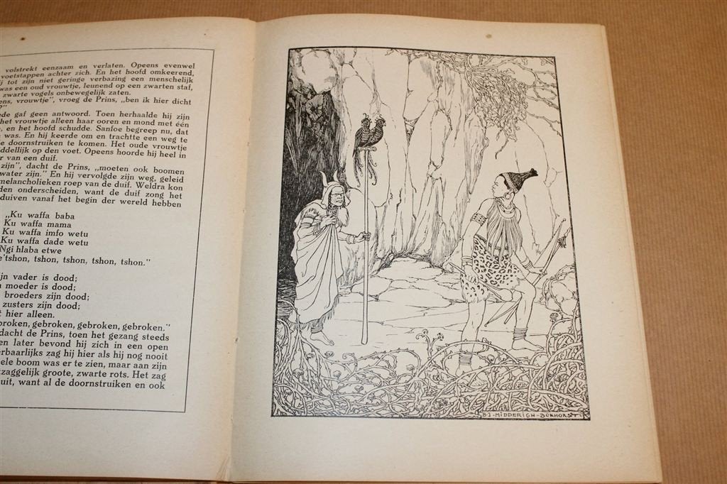 De Wondervogel [1921] — Illustraties Midderigh-Bokhorst, Ophalen of Verzenden, Gelezen