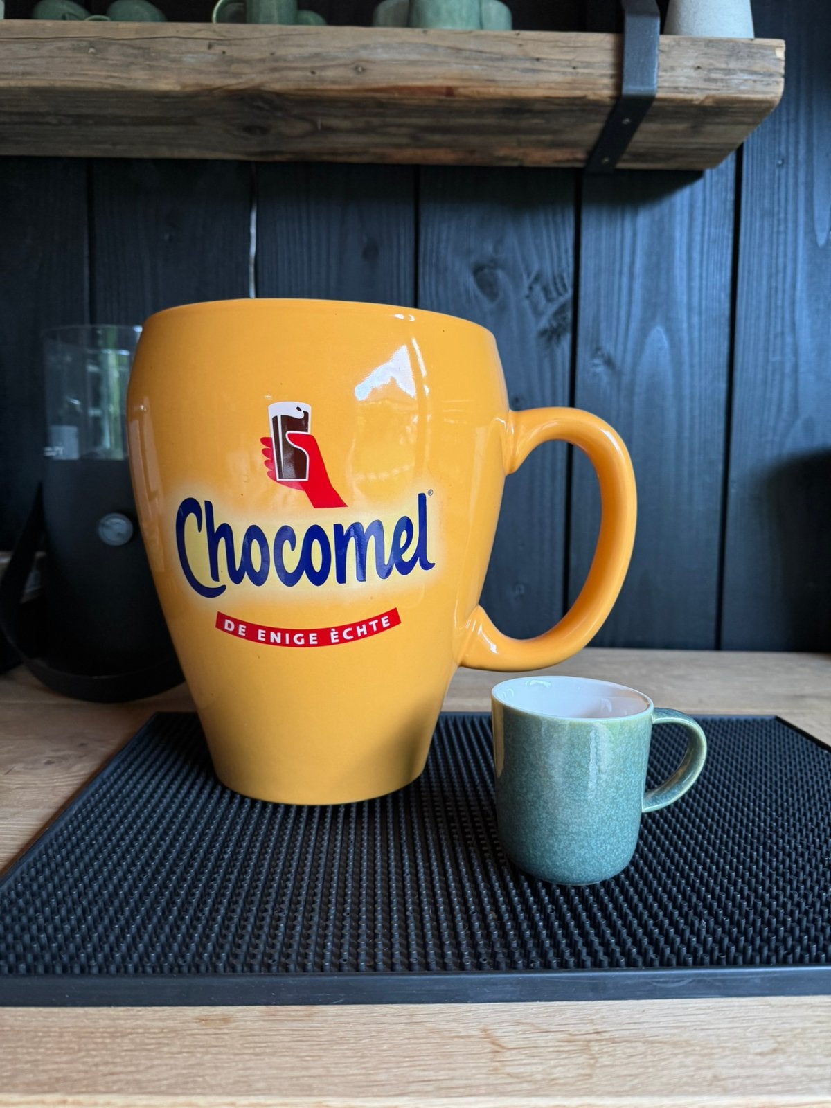 XXL Chocomel beker mok koffiekop 5 Liter 25cm vintage, Verzamelen, Merken en Reclamevoorwerpen, Ophalen, Zo goed als nieuw, Gebruiksvoorwerp