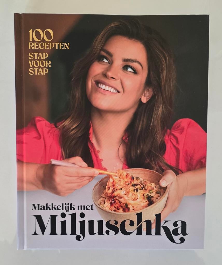 Makkelijk met Miljuschka > 100 recepten stap voor stap NIEUW, Ophalen of Verzenden, Zo goed als nieuw