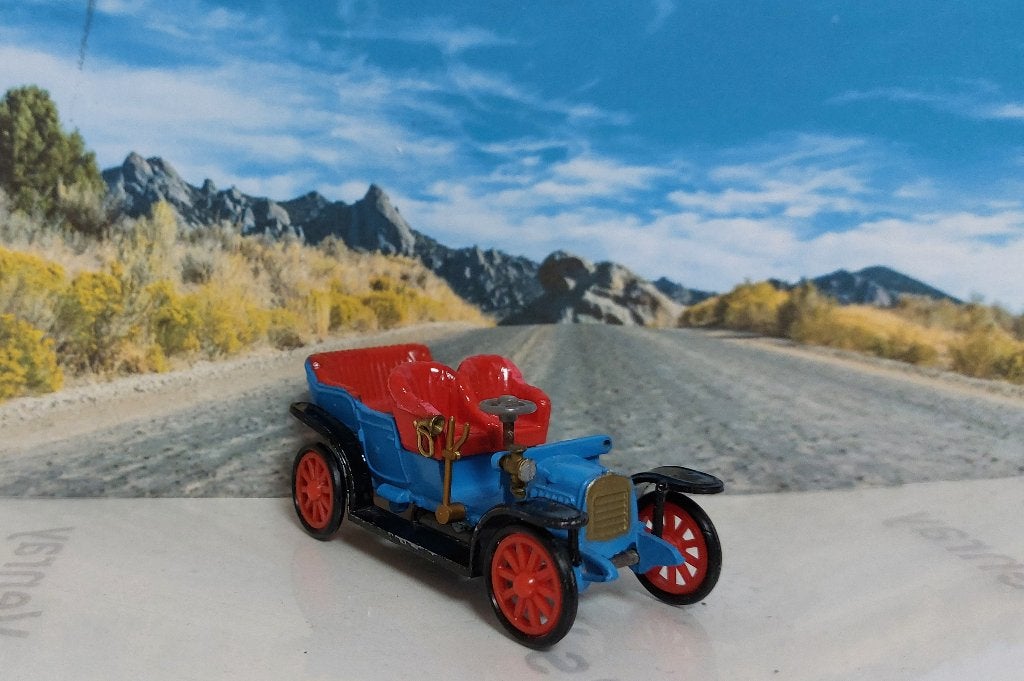 1:43 Lion Peugeot VC1; 4-seater phaeton 1908; Rami-JMK #3, Ophalen of Verzenden, Gebruikt, Auto, Overige merken