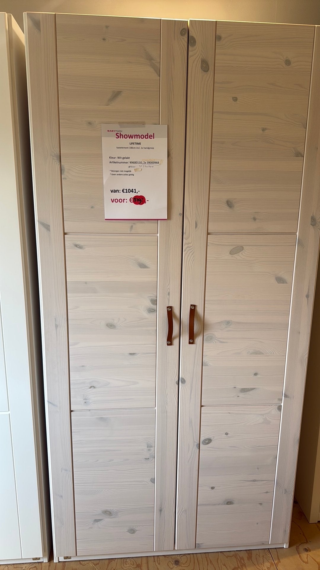 Lifetime kledingkast 2 deurs, Huis en Inrichting, Kasten | Kledingkasten, Ophalen, Zo goed als nieuw, 50 tot 75 cm, 200 cm of meer