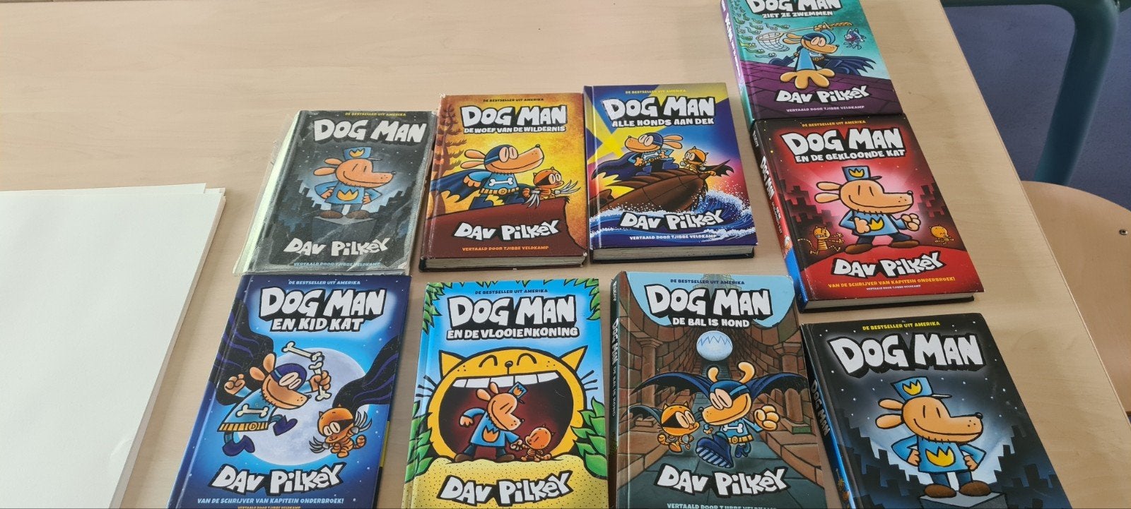 Dog Man Boekenreeks - Complete Collectie, Verzenden, Zo goed als nieuw, Dav Pilkey, Fictie