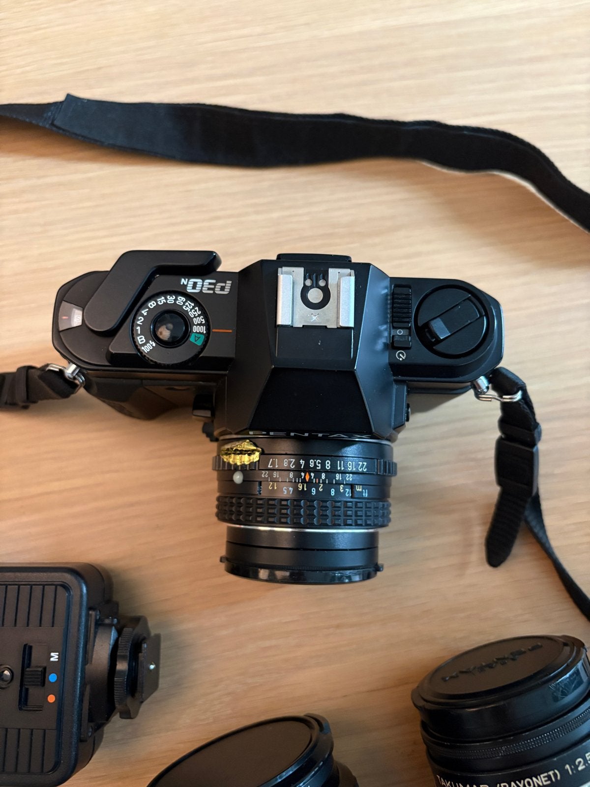 Complete Pentax P30N Spiegelreflexcamera Set, Ophalen of Verzenden, Gebruikt, Spiegelreflex, Pentax