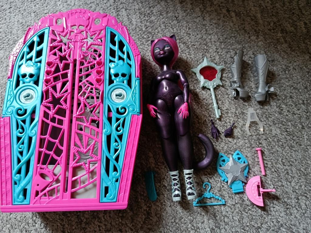 Monster high g3 catty noir pop doll, Ophalen of Verzenden, Zo goed als nieuw, Fashion Doll