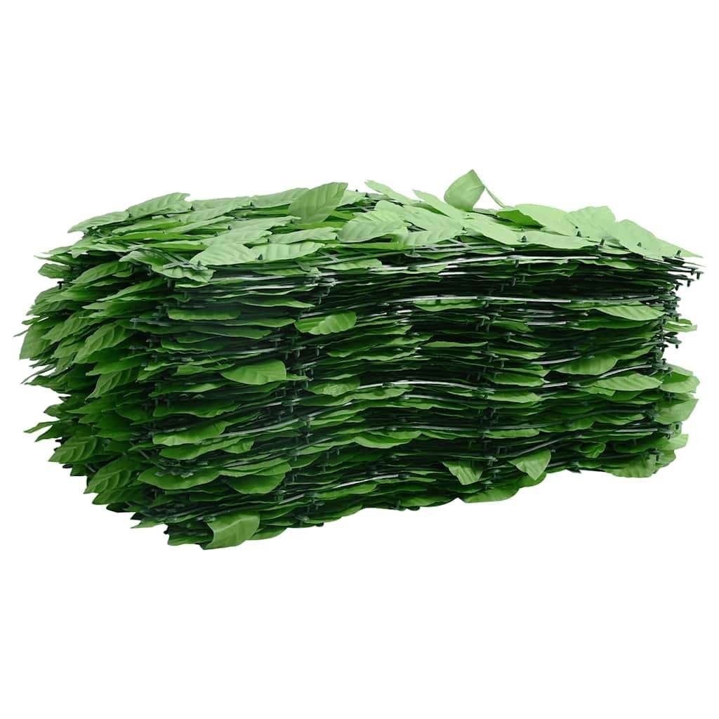 Balkonscherm met groene bladeren GRATIS BEZORGD!, Kunststof, Verzenden, Nieuw, Nvt