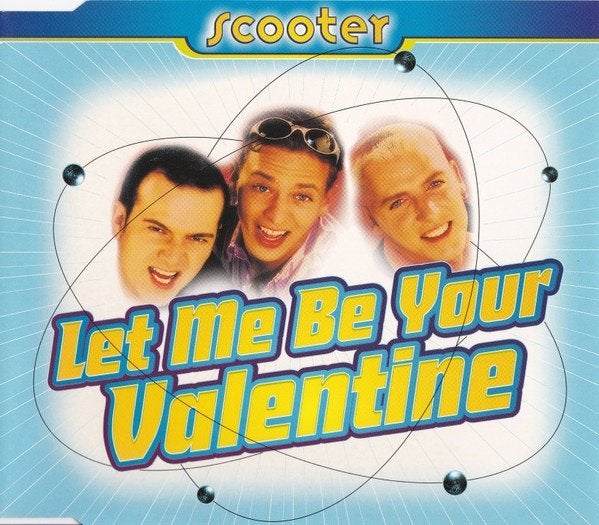 SCOOTER CD SINGLE LET ME BE YOUR VALENTINE, 6 singles of meer, Ophalen of Verzenden, Zo goed als nieuw, Pop