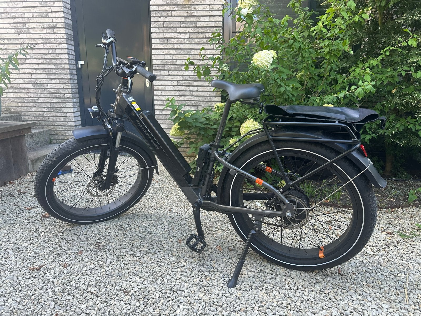 Rad Power Bikes RadRhino Plus E-bike - Fatbike, Gebruikt, 51 tot 55 cm, 50 km per accu of meer, Ophalen