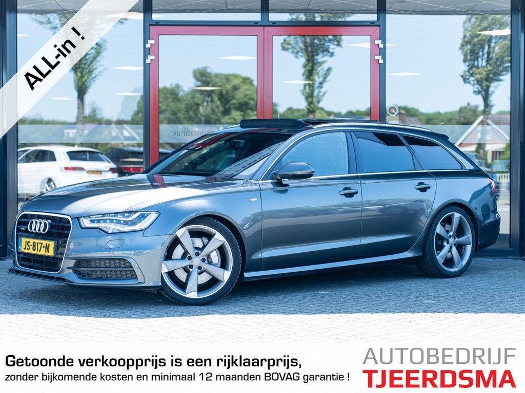Audi A6 Avant 3.0 TFSI quattro Pro Line S | Bose Audio | Sch, Auto's, Audi, Automaat, Gebruikt, 2995 cc, Leder en Stof