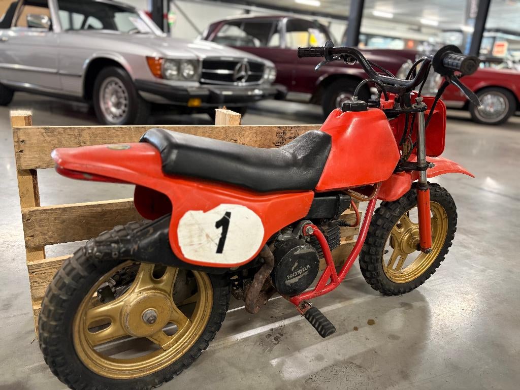 1985 Honda QR50 kinder mini crosser oldskool vintage, Fietsen en Brommers, Ophalen, Honda, Gebruikt, 49 cc