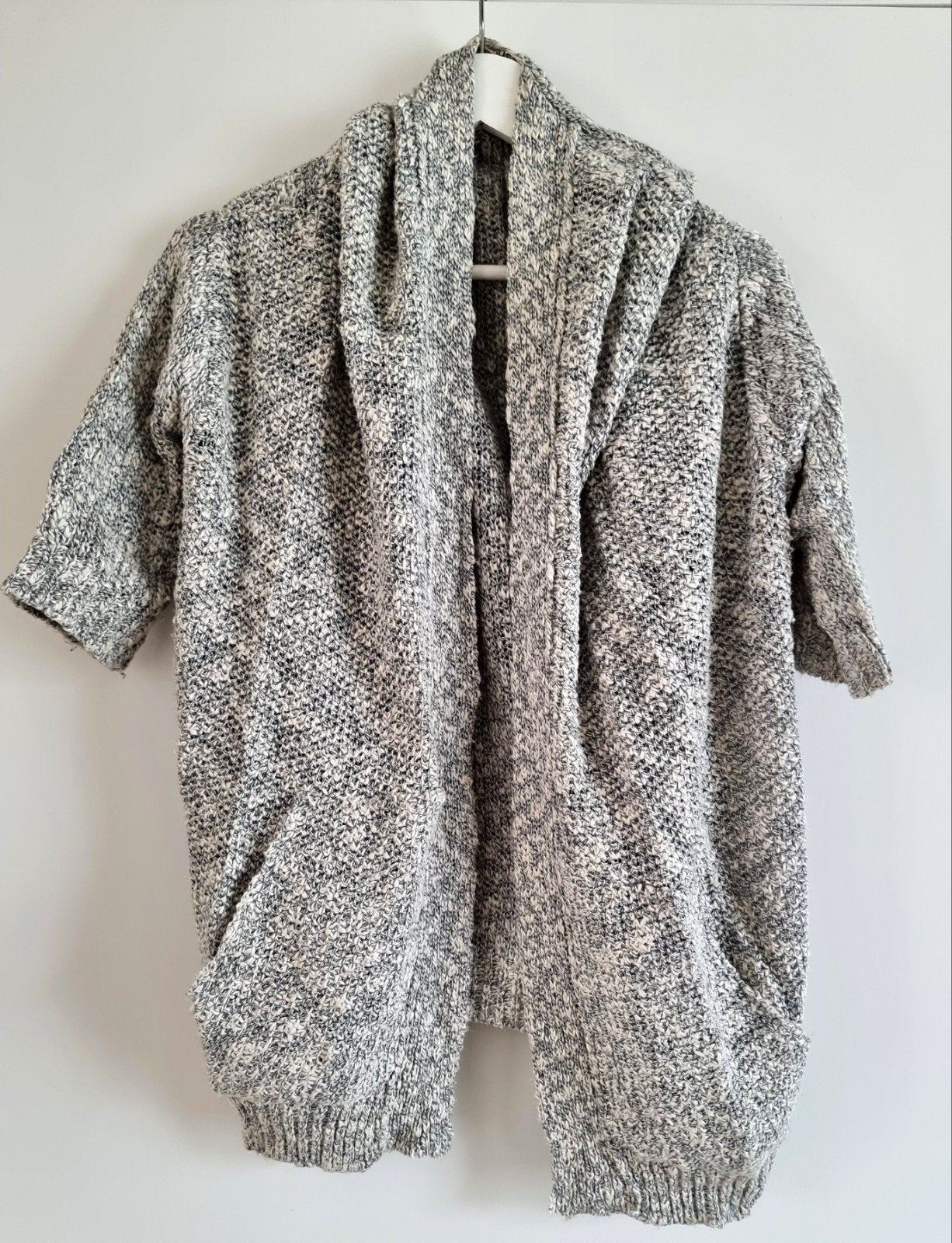 Moscow gebreid vest grijs/wit maat S, Ophalen of Verzenden, Maat 36 (S), Grijs, Moscow