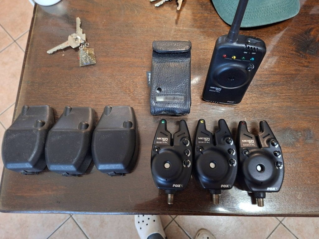 fox micron RX color set 3+1, Ophalen, Zo goed als nieuw, Complete set