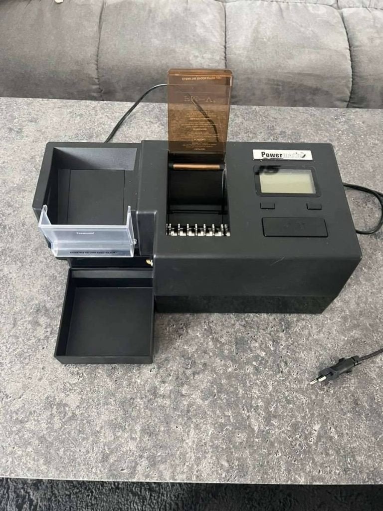 Powermatic 5 plus, Verzenden, Zo goed als nieuw, Tabaksdoos of Verpakking