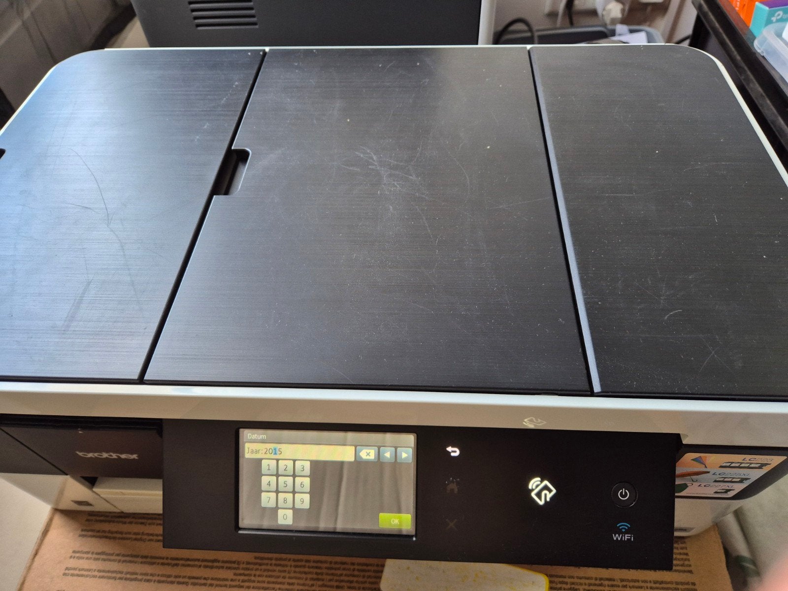Brother All-in-On Inkjetprinter met extra inkt en fotopapie, Ophalen, Gebruikt, Inkjetprinter, All-in-one