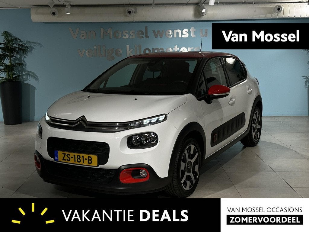 Citroen C3 1.2 PureTech S&S Shine | Climate control | Camera, Auto's, 12 maanden, Euro 6, 1199 cc, Origineel Nederlands