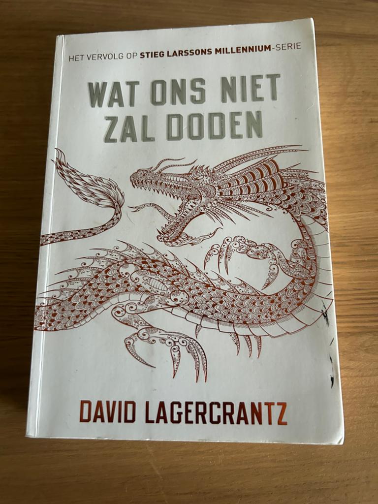 David Lagercrantz - Wat ons niet zal doden, Boeken, Ophalen of Verzenden, Zo goed als nieuw, David Lagercrantz