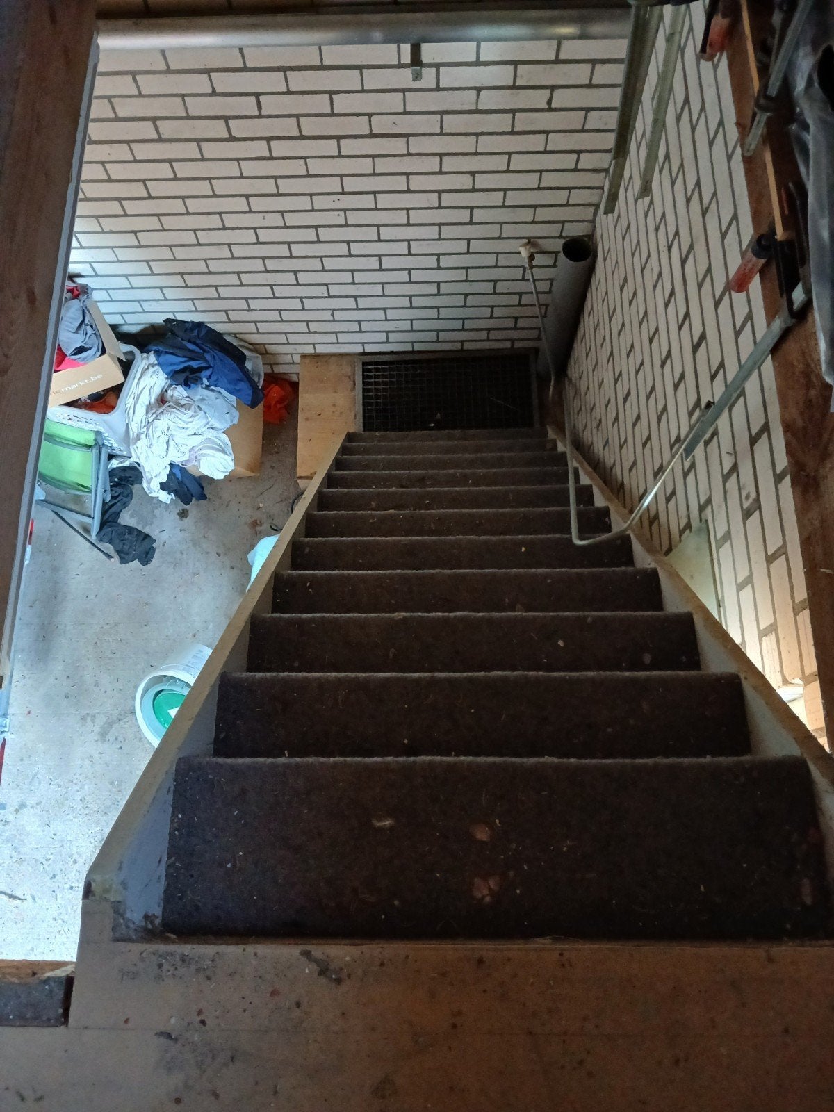 houten trap, Ophalen, Gebruikt, 2 tot 4 meter