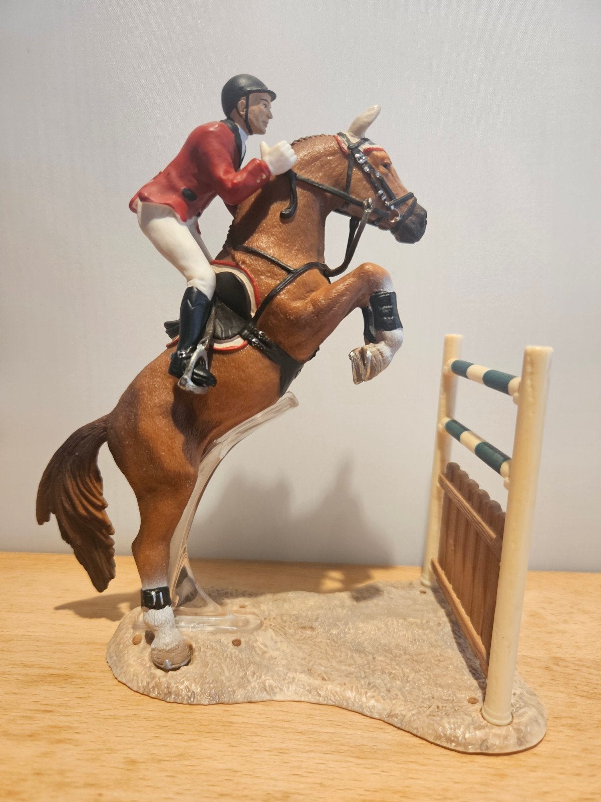 Schleich 42026 Springset (2), Ophalen of Verzenden, Zo goed als nieuw, Paard, Beeldje of Figuurtje