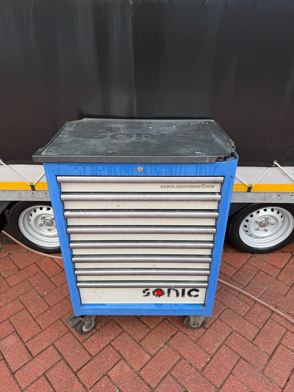 Sonic gereedschapswagen zonder gereedschap, Ophalen, Gebruikt
