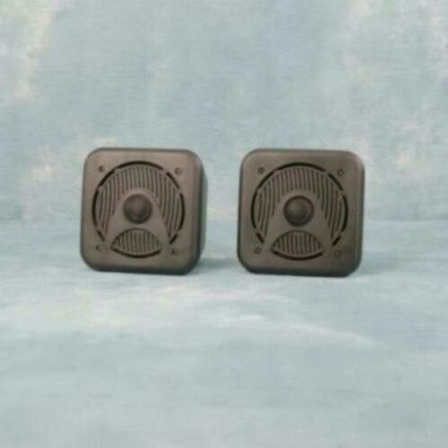 Compacte 2-weg Mini Box Luidsprekers 80 Watt Black, Audio, Tv en Foto, Luidsprekers, Nieuw, Overige typen, Minder dan 60 watt
