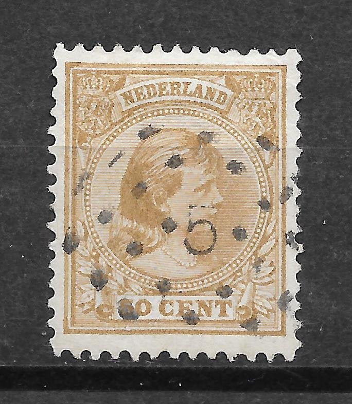 Nvph 43 gebruikt cw 25,00 B, Postzegels en Munten, Postzegels | Nederland, Ophalen of Verzenden