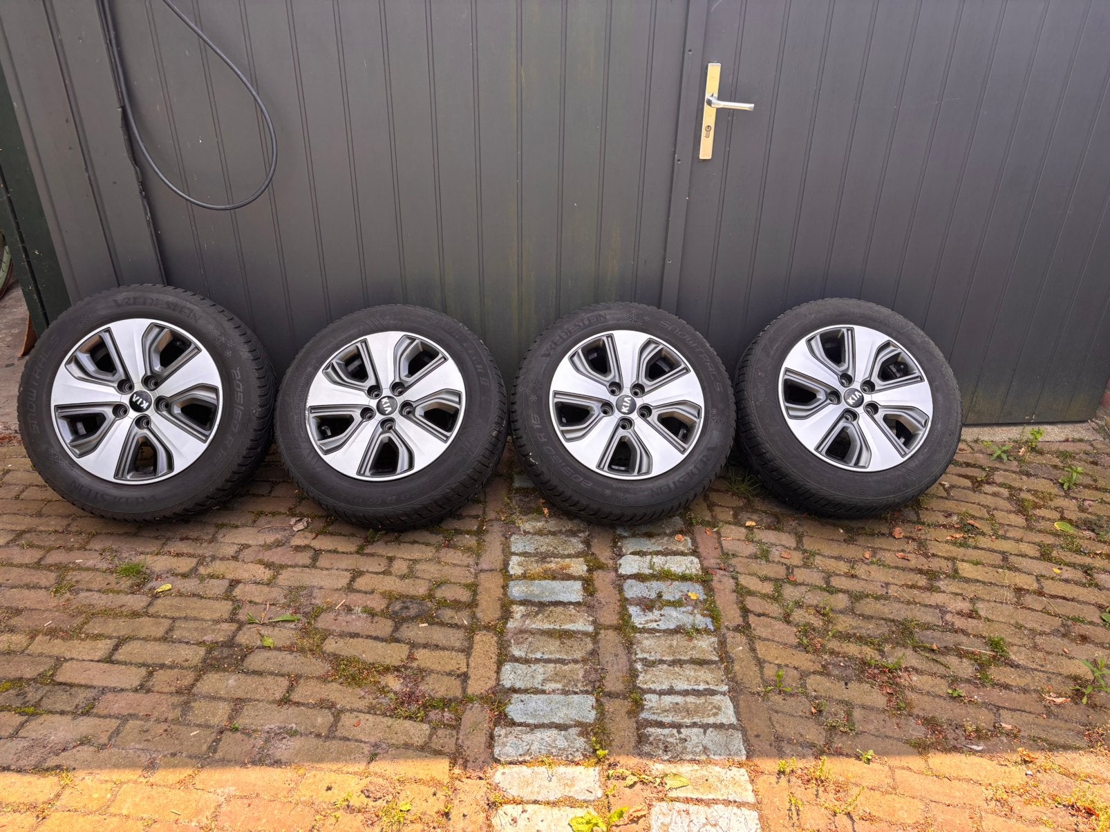 Kia/Hyundai 16 inch velgen, Ophalen, Gebruikt, 16 inch, Banden en Velgen